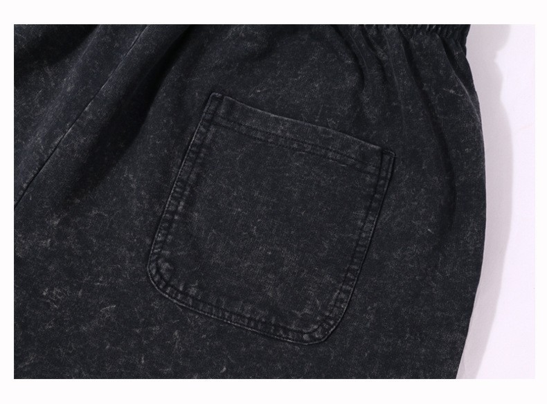 Vintage Washed 300g Cotton Fleece Shorts