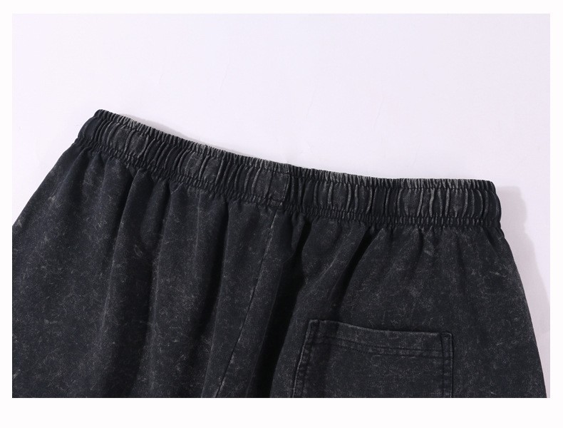 Vintage Washed 300g Cotton Fleece Shorts