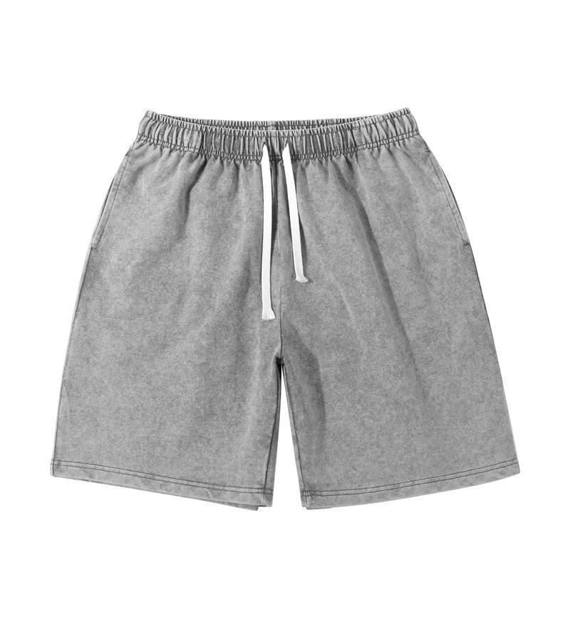 Vintage Washed 300g Cotton Fleece Shorts