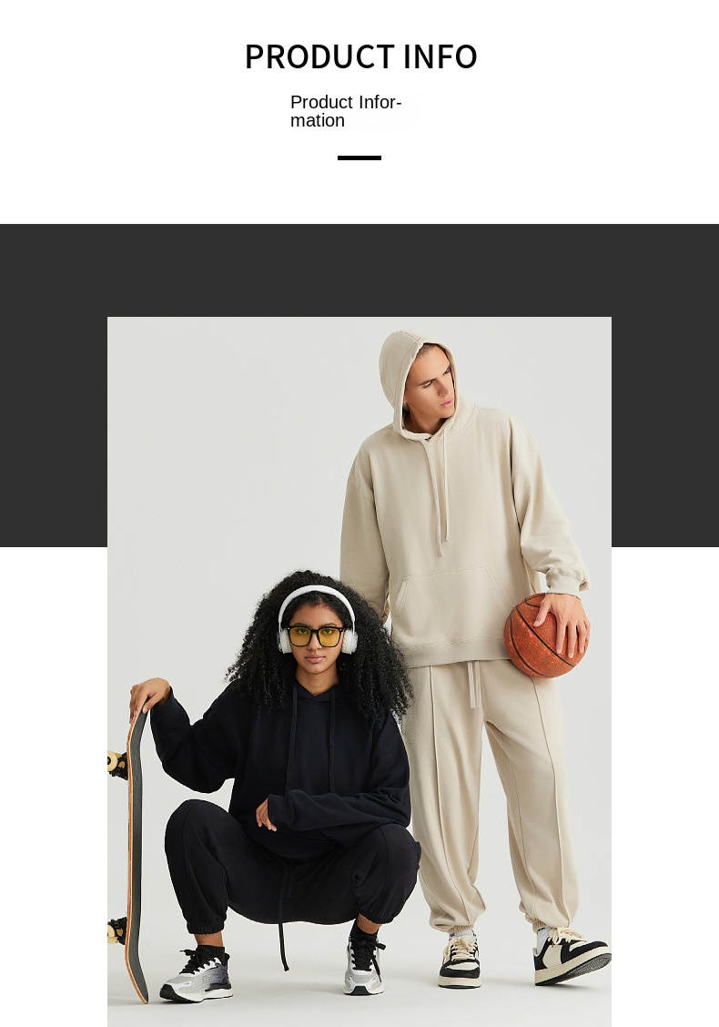 Heavyweight Carbon-Textured Fleece Hoodie