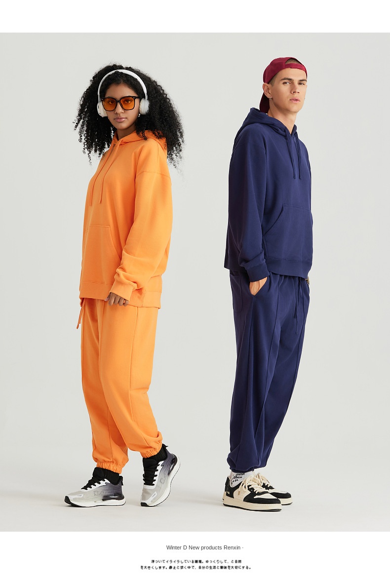 Heavyweight Carbon-Textured Fleece Hoodie
