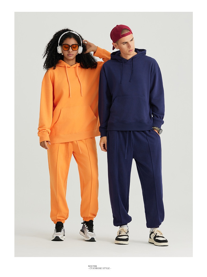 Heavyweight Carbon-Textured Fleece Hoodie
