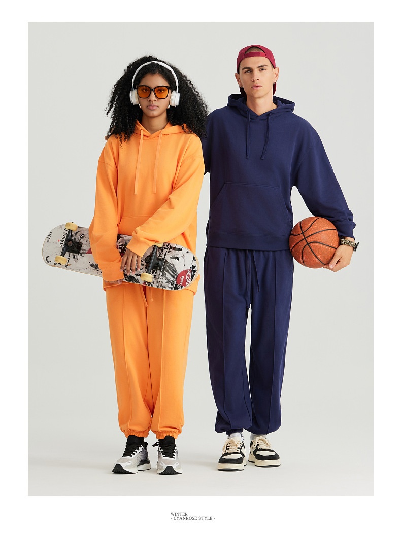 Heavyweight Carbon-Textured Fleece Hoodie
