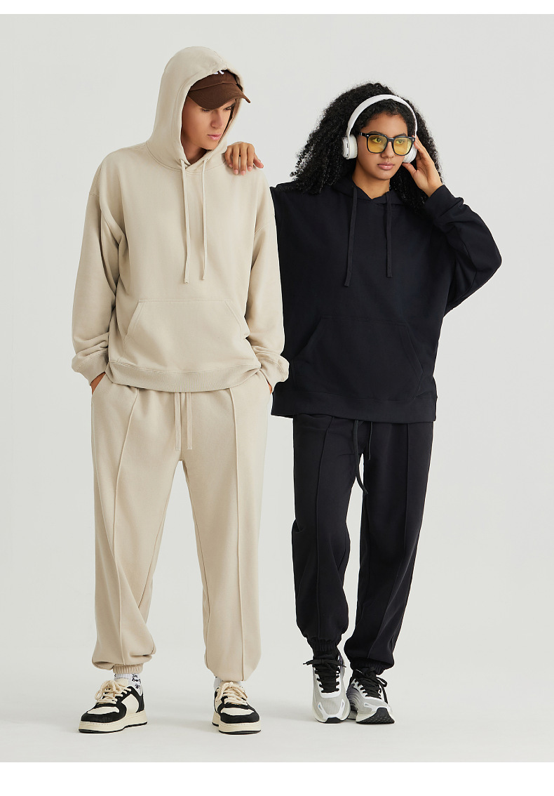 Heavyweight Carbon-Textured Fleece Hoodie