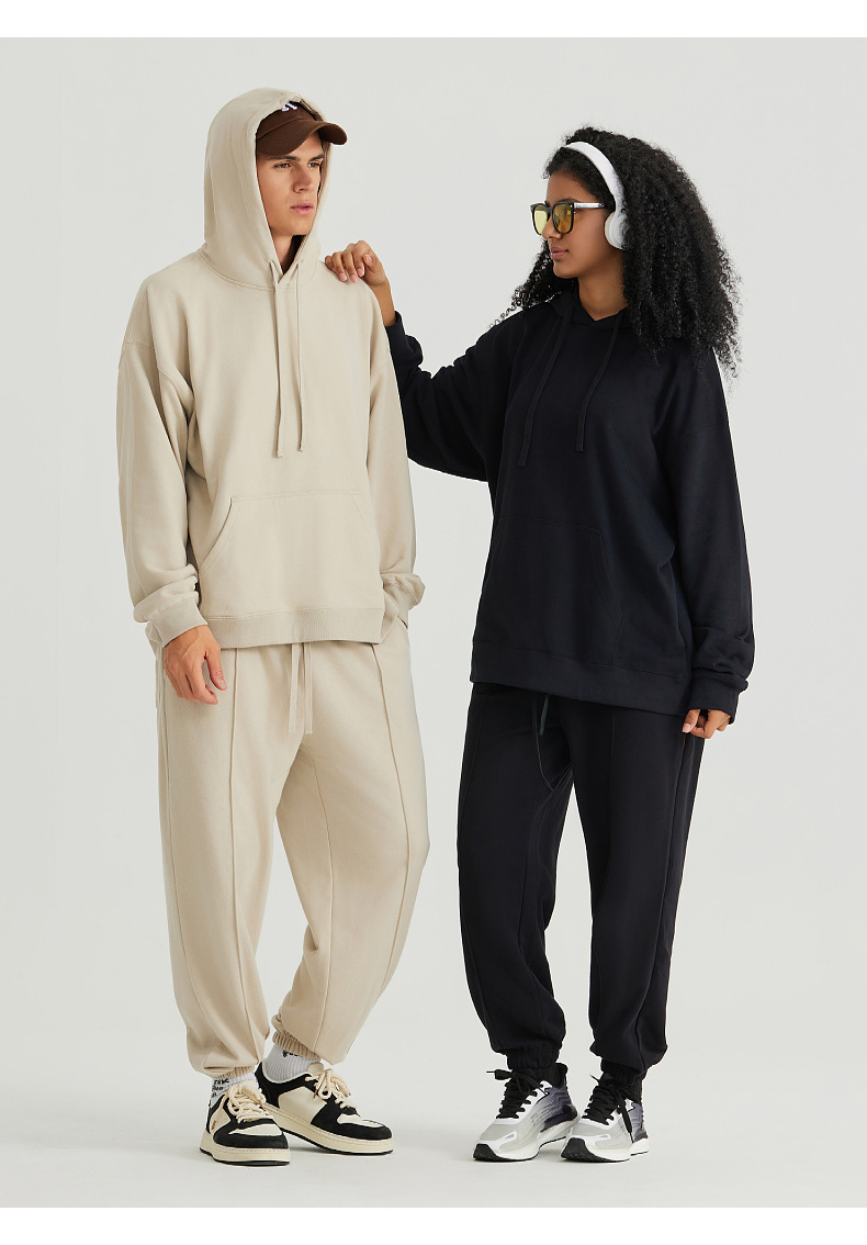 Heavyweight Carbon-Textured Fleece Hoodie