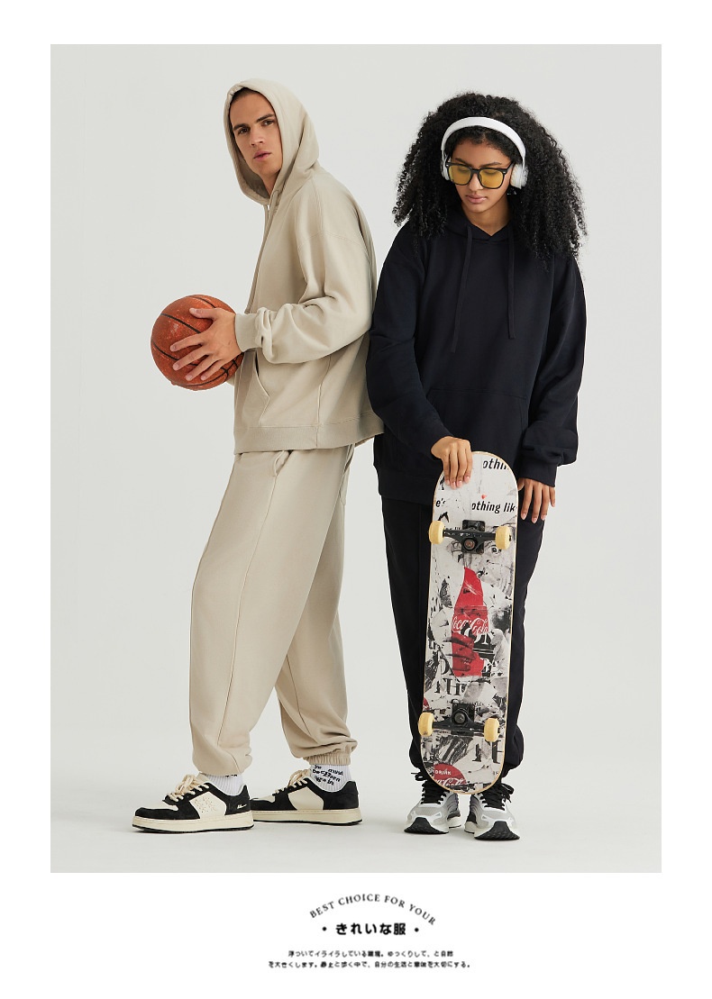 Heavyweight Carbon-Textured Fleece Hoodie
