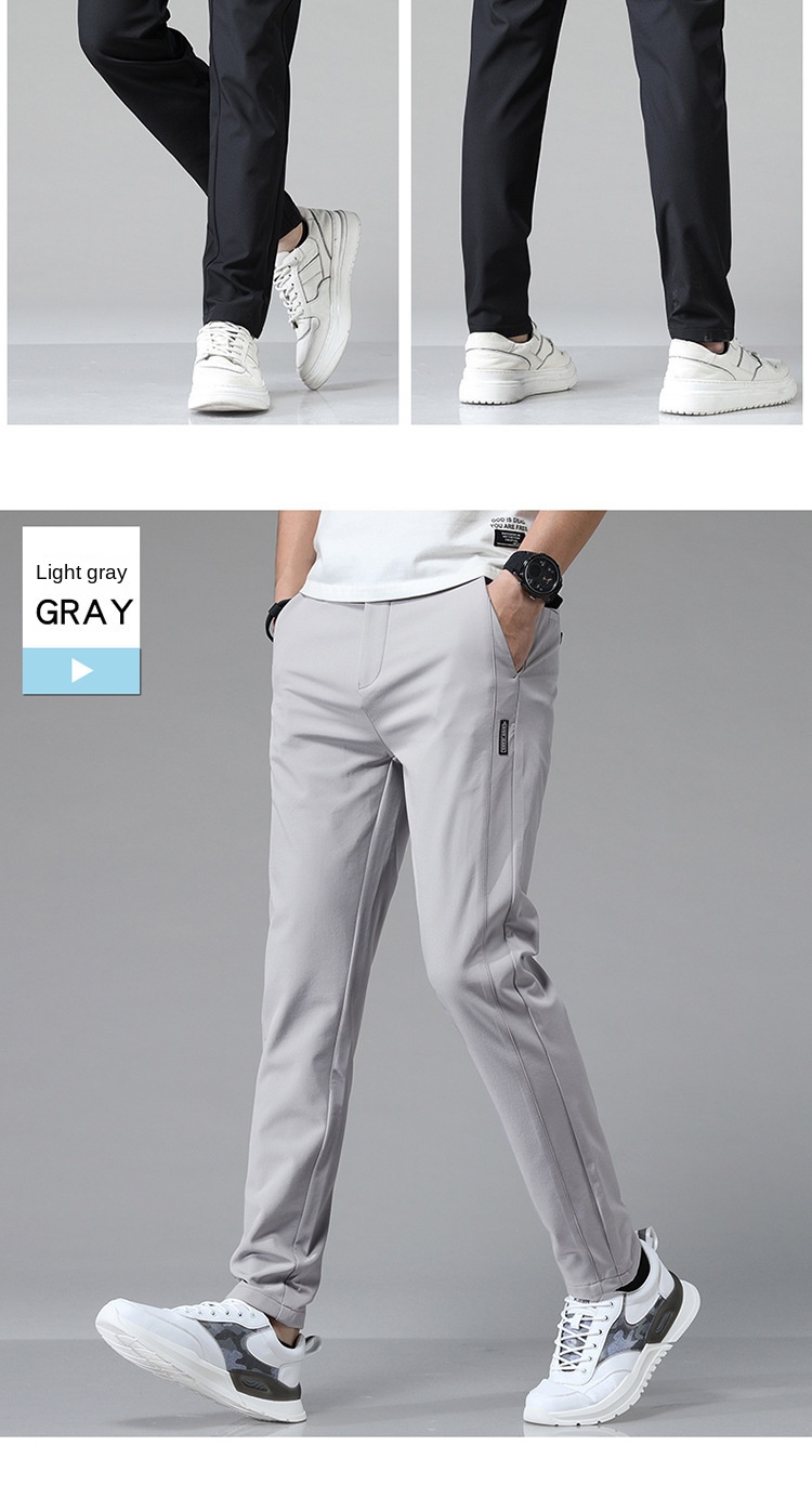 Men's Summer Ice Silk Casual Pants