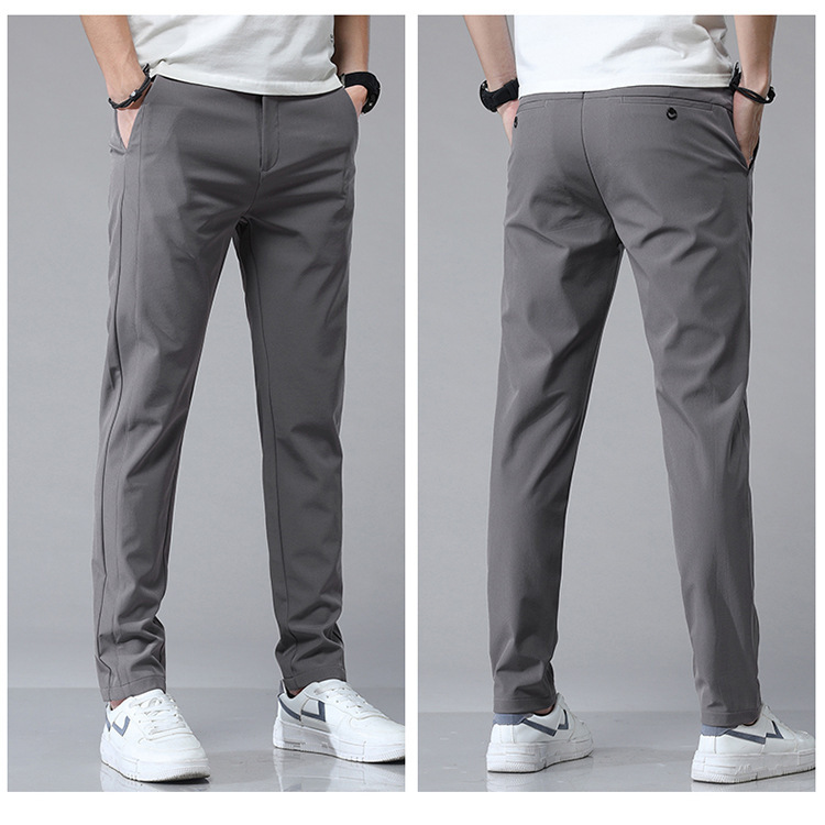 Men's Summer Ice Silk Casual Pants