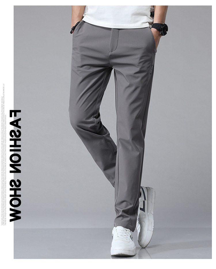 Men's Summer Ice Silk Casual Pants