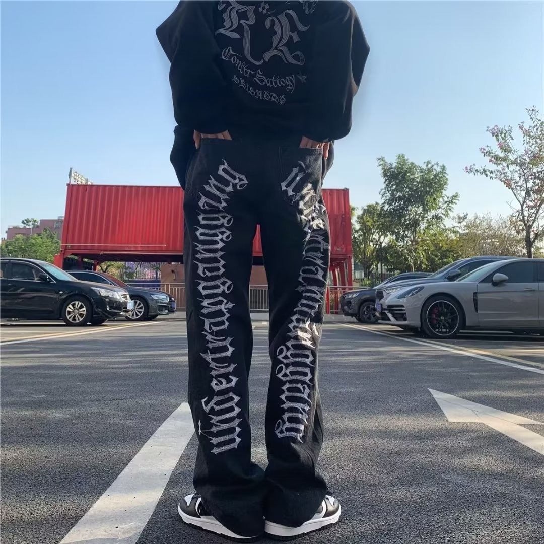 Vintage Hip Hop Denim Jeans