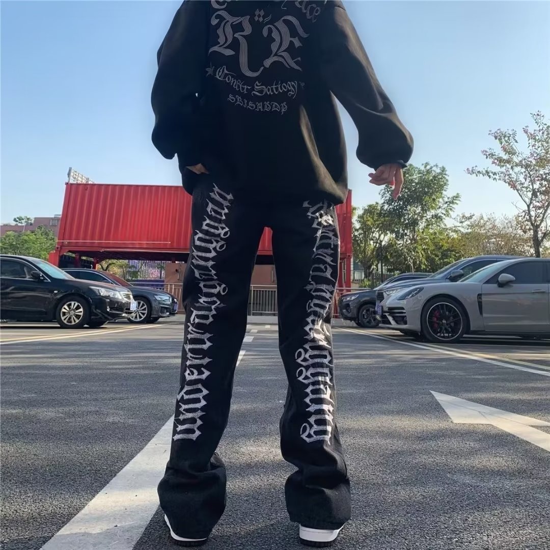 Vintage Hip Hop Denim Jeans