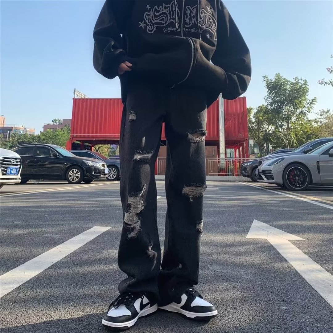 Vintage Hip Hop Denim Jeans