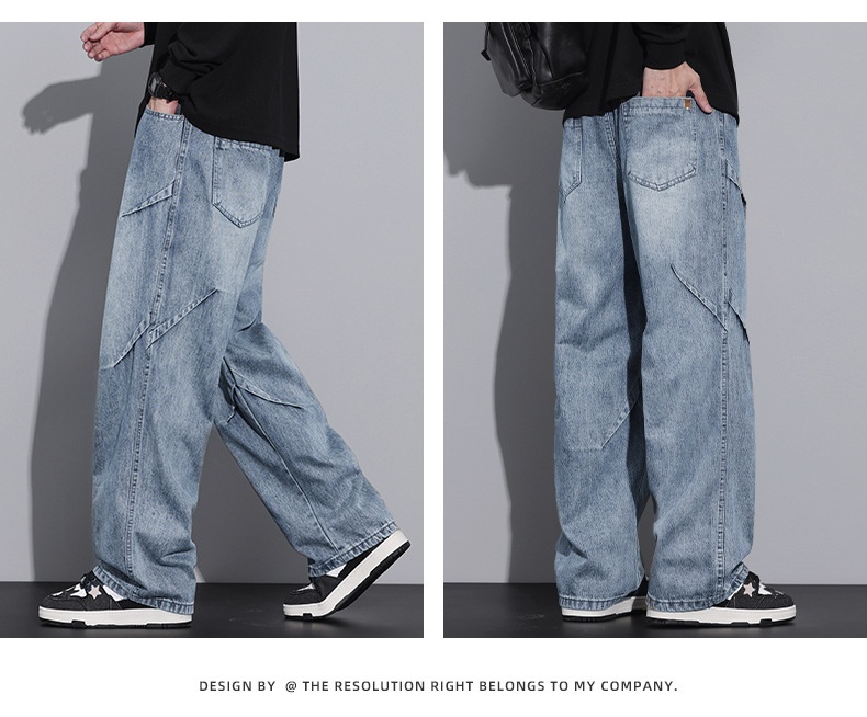 Autumn New Arrivals: Elastic Straight Leg Jeans with Comfortable Fit and Versatile Style