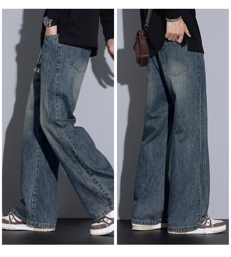 Trendy Men's Flared Jeans