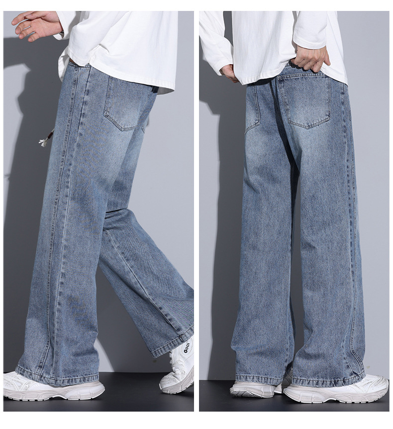 Trendy Men's Flared Jeans