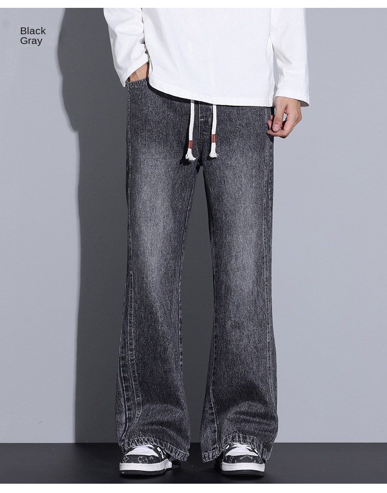 Trendy Men's Flared Jeans