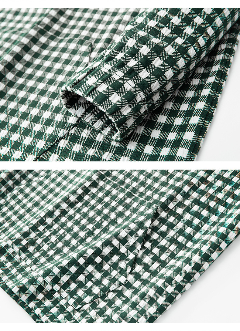 2024 Autumn/Winter New Men's Hooded Sweatshirt Casual Plaid Loose Comfortable American Style Fashion Trend