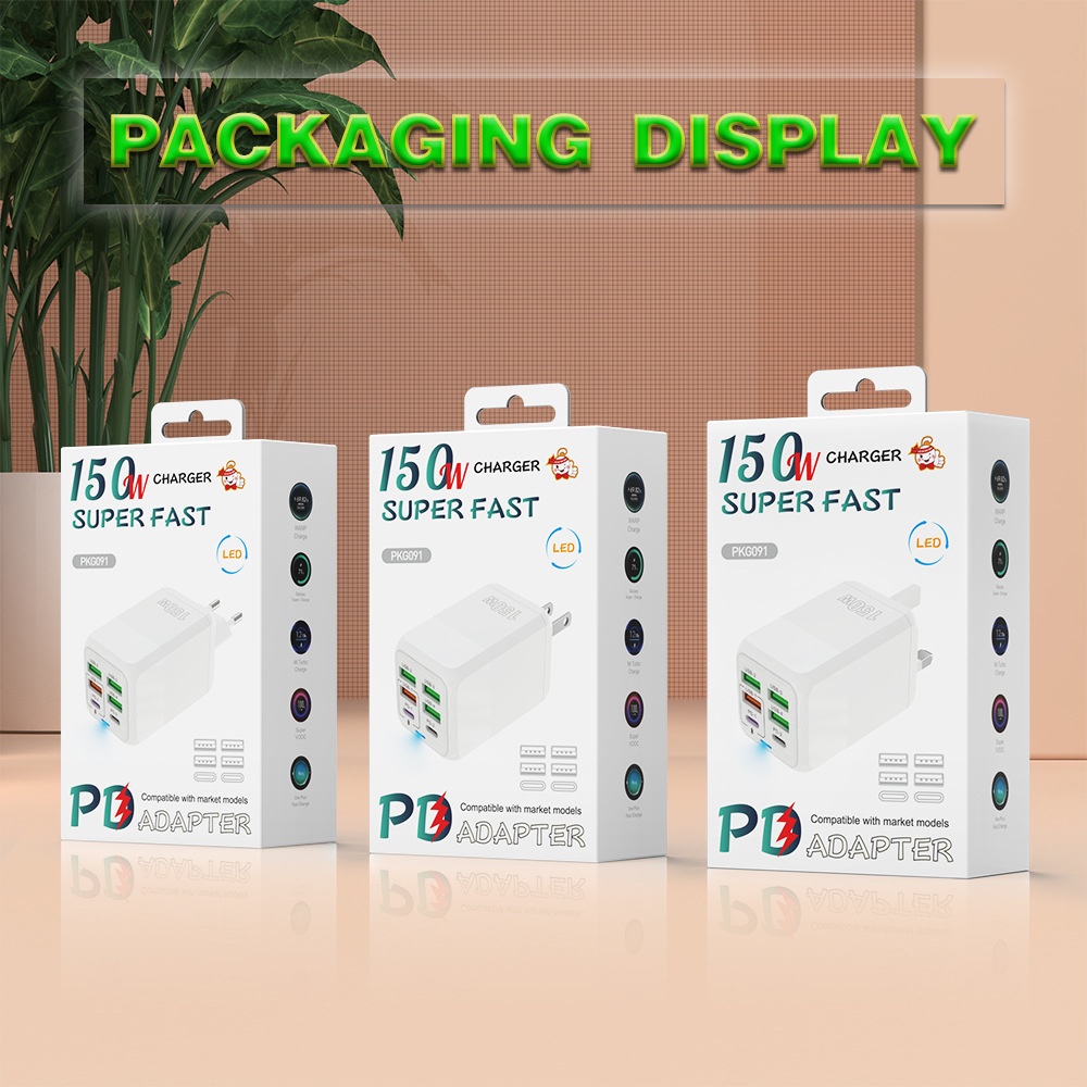 Universal 150W 6-Port Charger