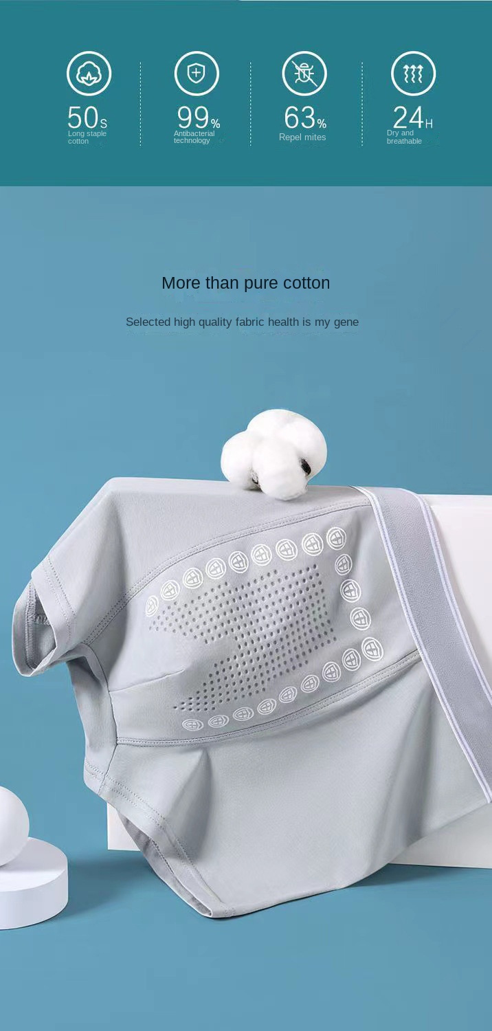 Men's Negative Ion Energy Cotton Underwear
