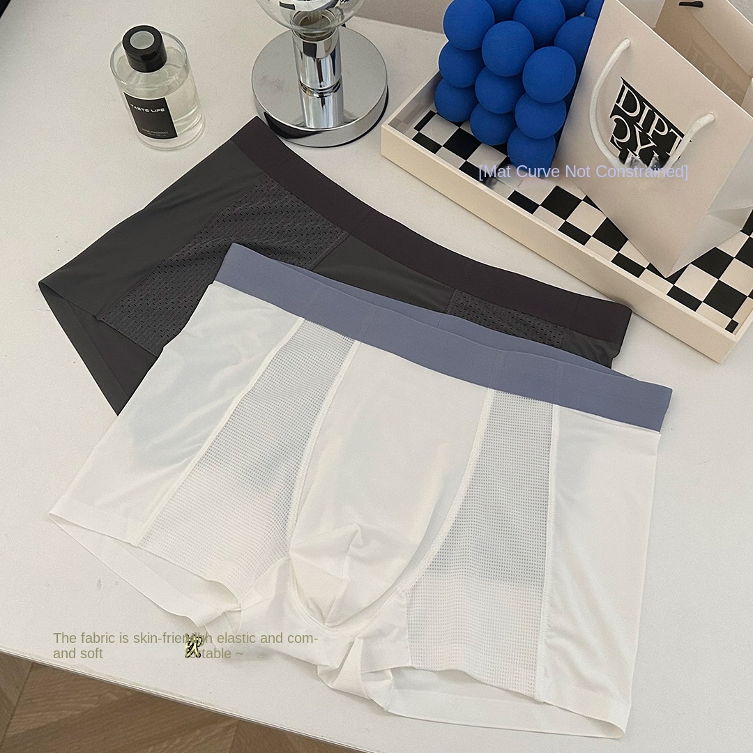 Ice Silk Men's Boxer Briefs