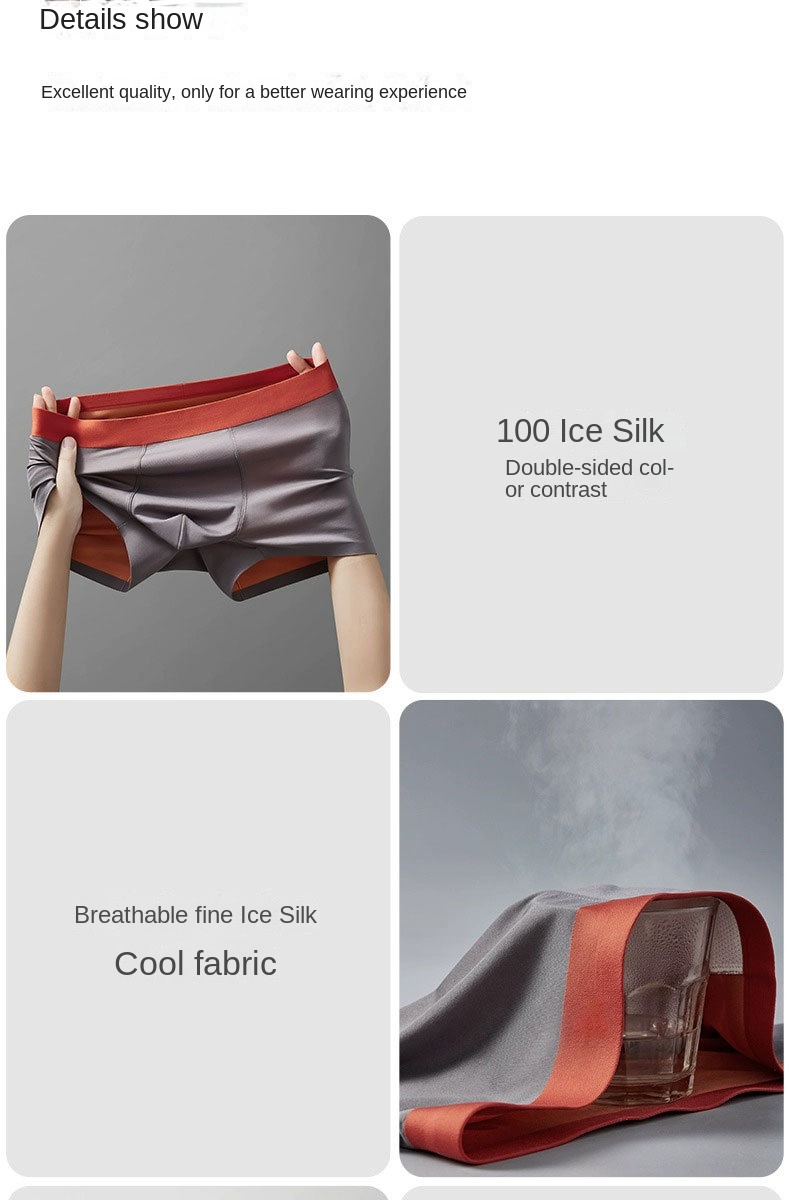 Men's Modal Silk Underwear