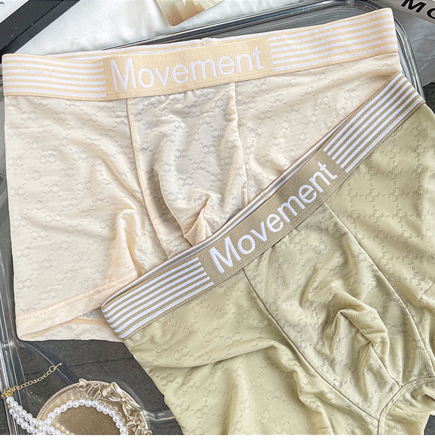 Men's Breathable Ice Silk Underwear