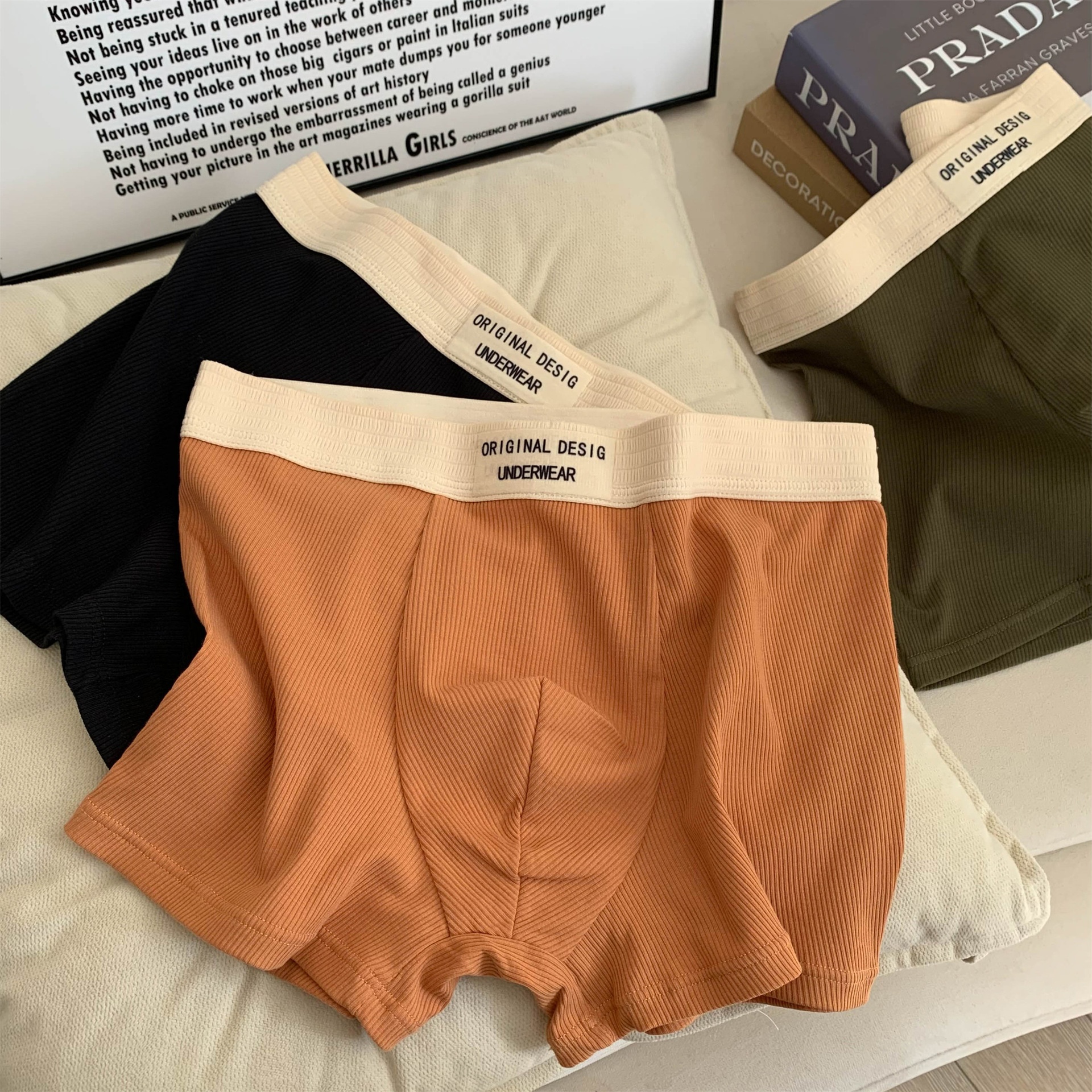 Men's Breathable Cotton Underwear