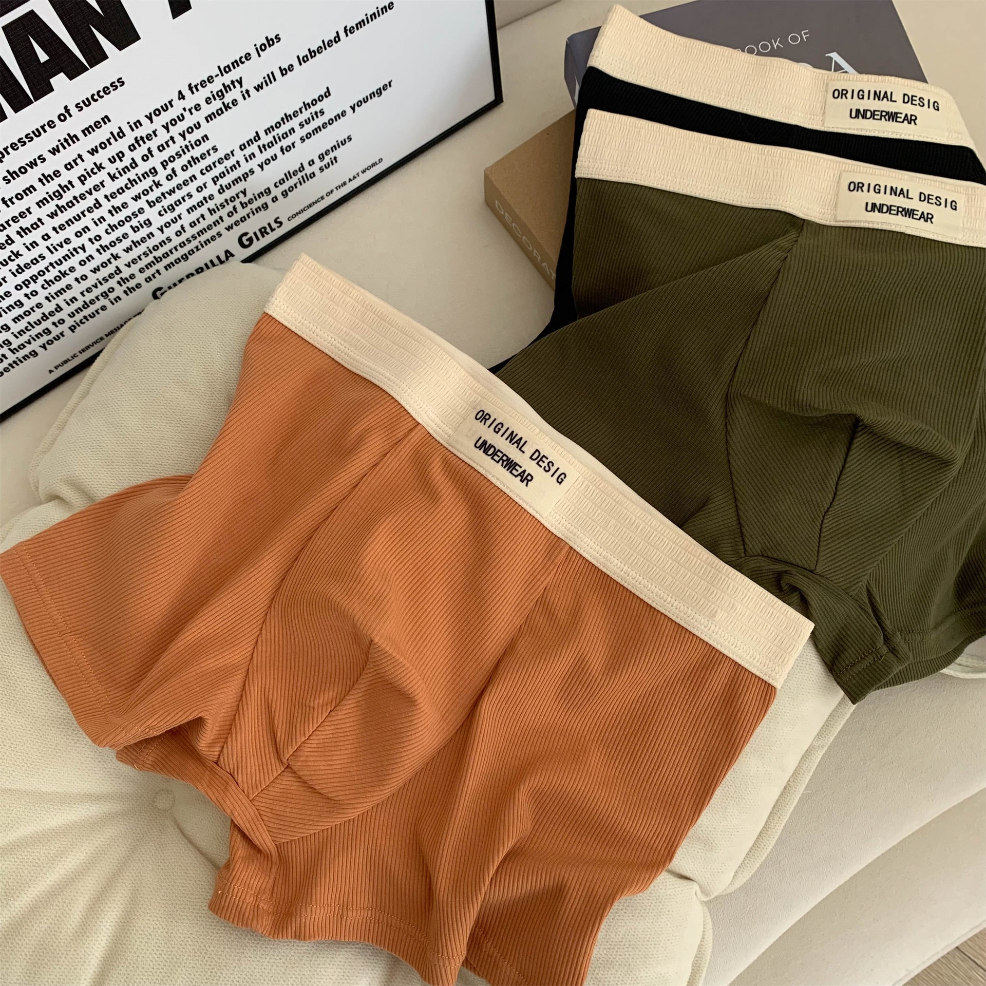 Men's Breathable Cotton Underwear