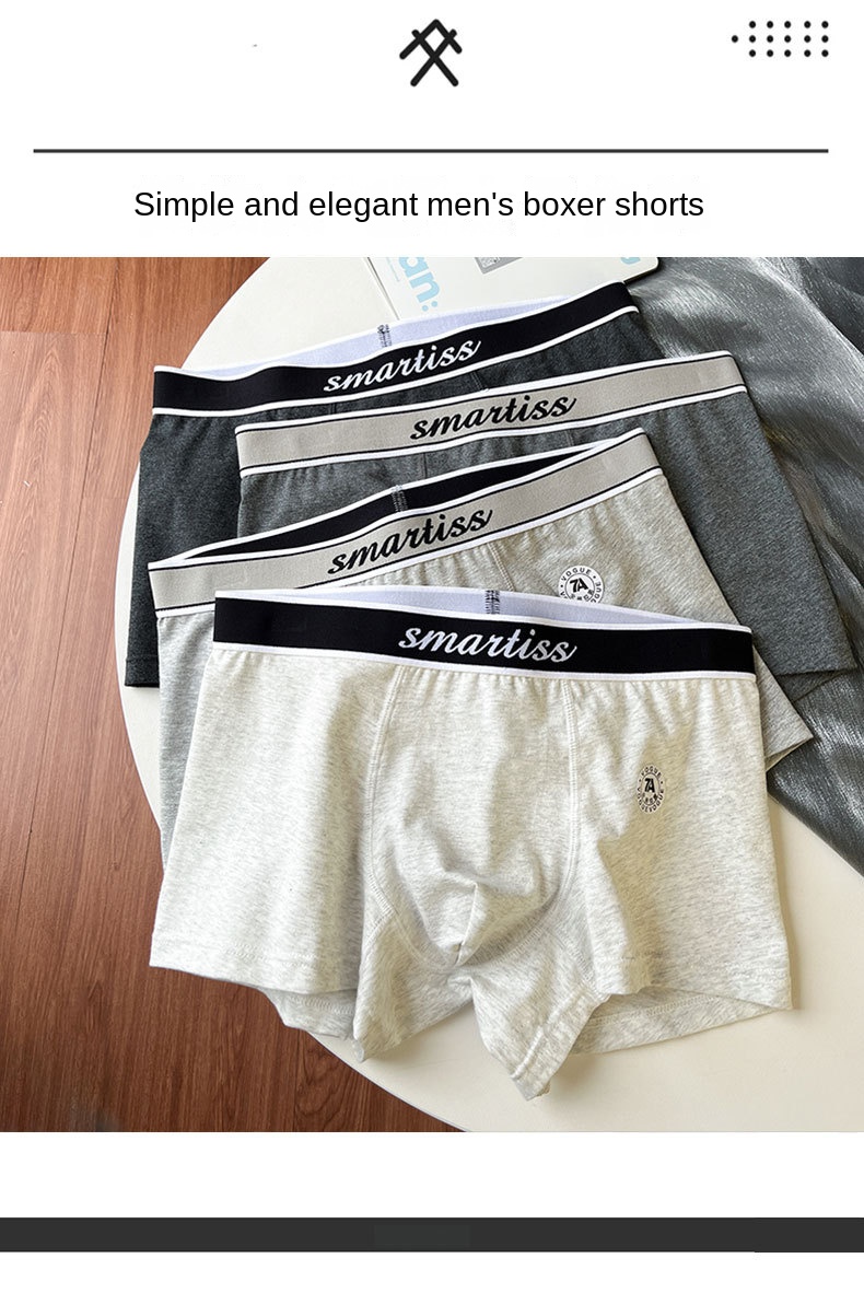 Pure Cotton Comfort Men's Boxers