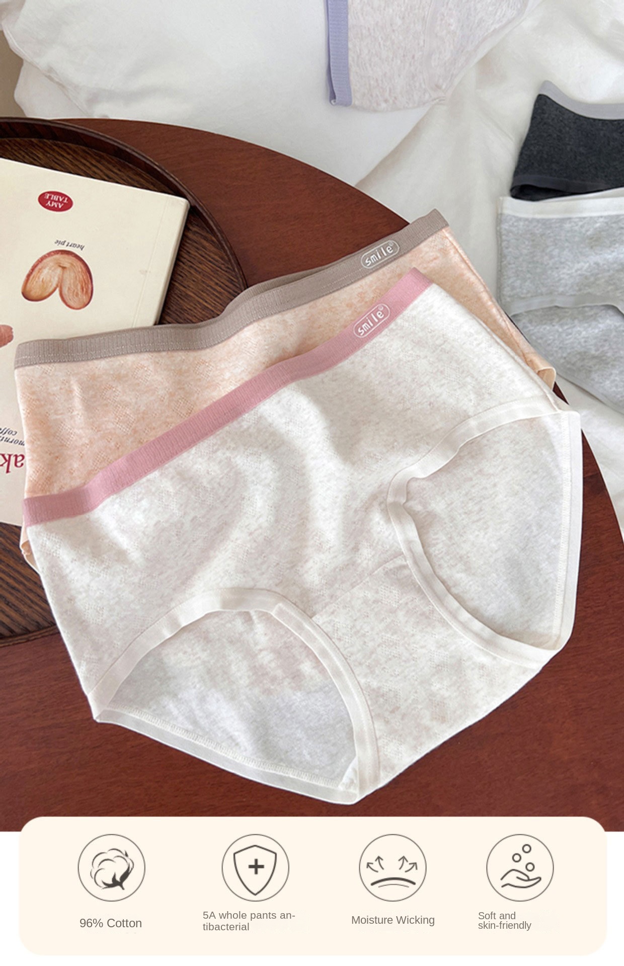 CozySmile Cotton Underwear
