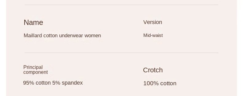 CottonSoft Underwear