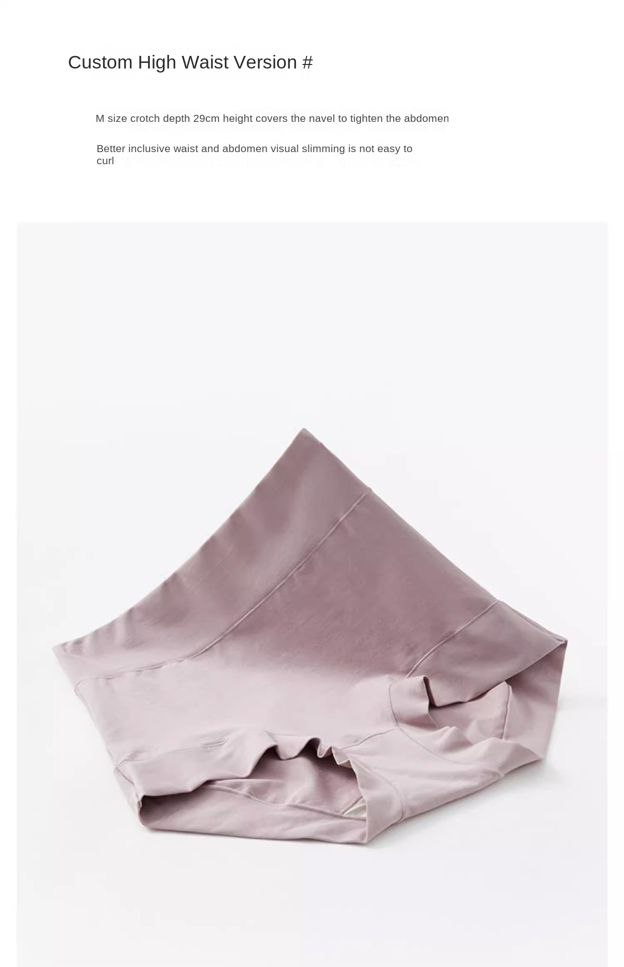 Cotton Comfort Women's High-Waist Underwear
