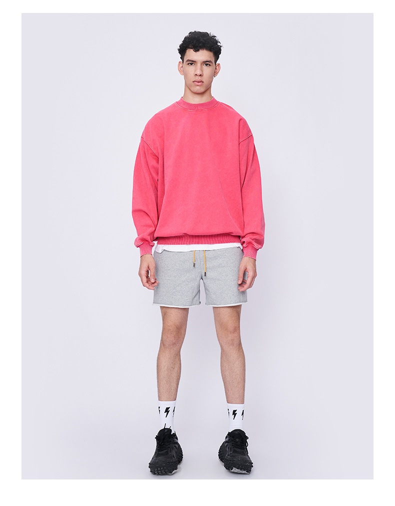 RFSD Men's Fashion | 2024 Autumn-Winter Trendy Relaxed Round Neck Sweatshirt for Men and Women