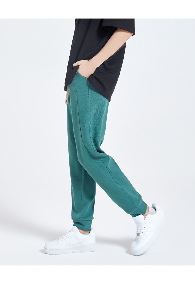 Japanese Style Men's Autumn New Arrival 300g Twill Cotton Retro Casual Sweatpants Loose Sports Pants Men's Long Pants