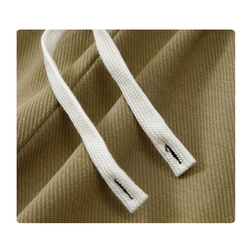 Japanese Style Men's Autumn New Arrival 300g Twill Cotton Retro Casual Sweatpants Loose Sports Pants Men's Long Pants
