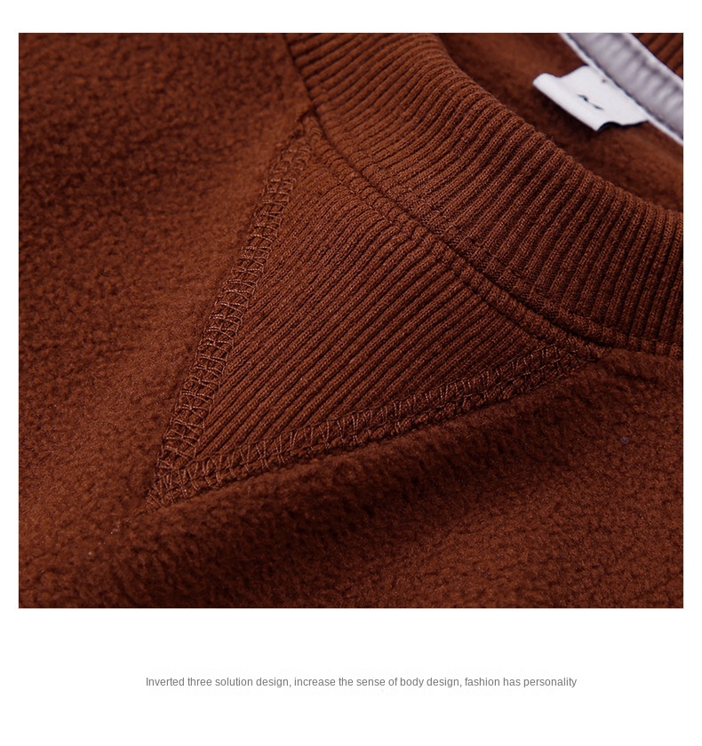 Men's Fleece Sweatshirt with Retro Style and Dropped Shoulders, Plush Sweatshirt, Men's Washed Drape American Style Mountain Climbing Outdoor 2024 Autumn New Paratrooper Pants with Drawstring and Foot Leisure Pants