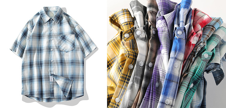 Elegant Vintage Plaid Flannel Shirt