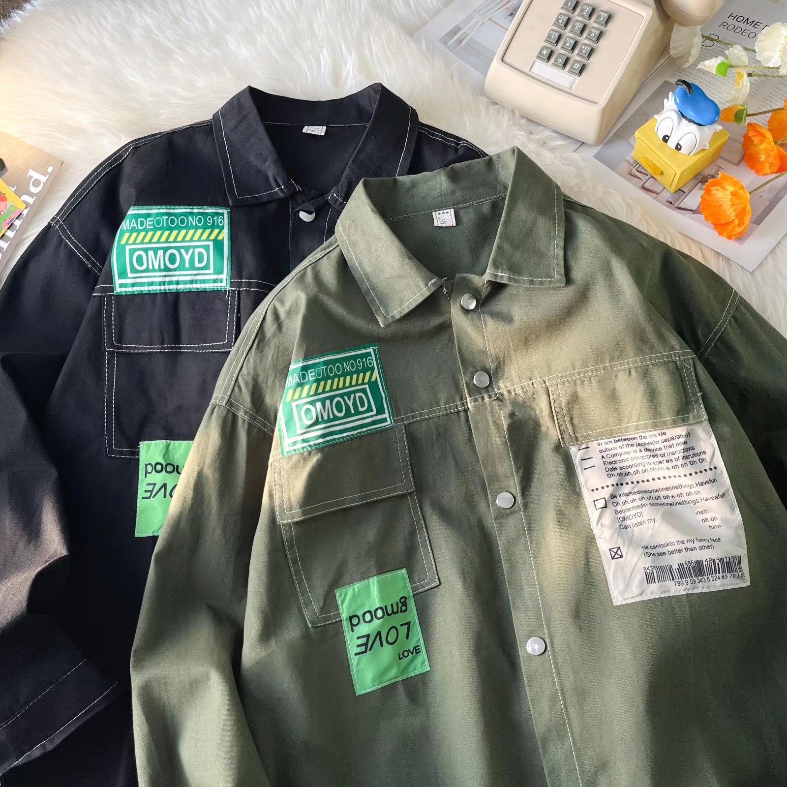 Trendy 2024 Spring Long Sleeve Shirt