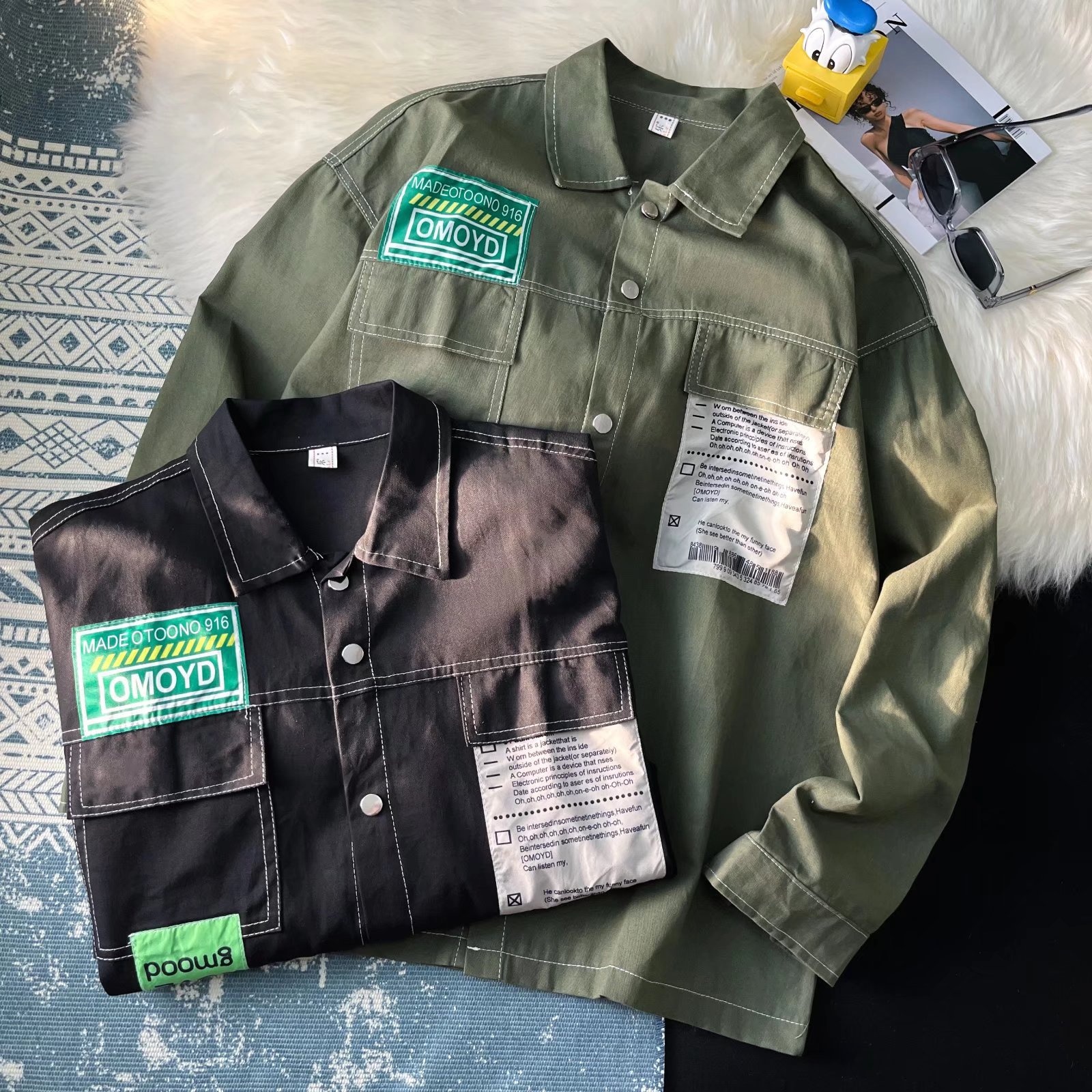Trendy 2024 Spring Long Sleeve Shirt