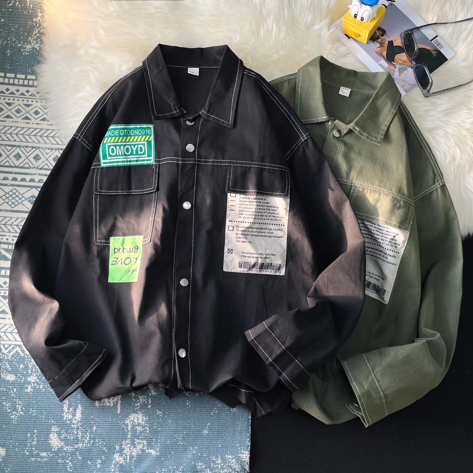 Trendy 2024 Spring Long Sleeve Shirt