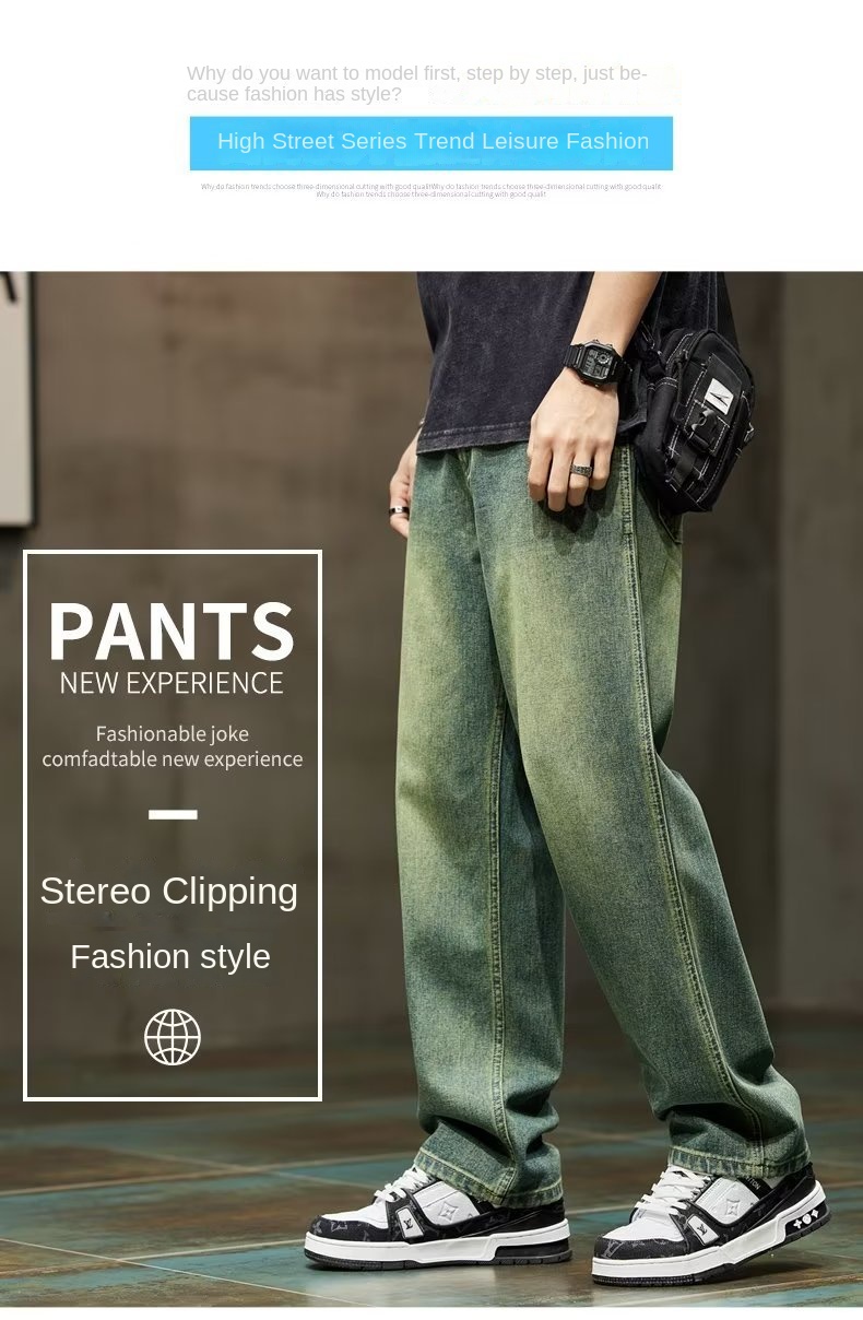 Vintage Denim Jeans for Men