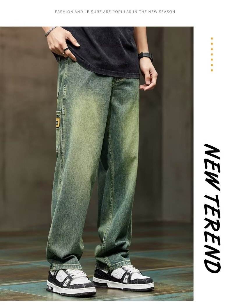 Vintage Denim Jeans for Men