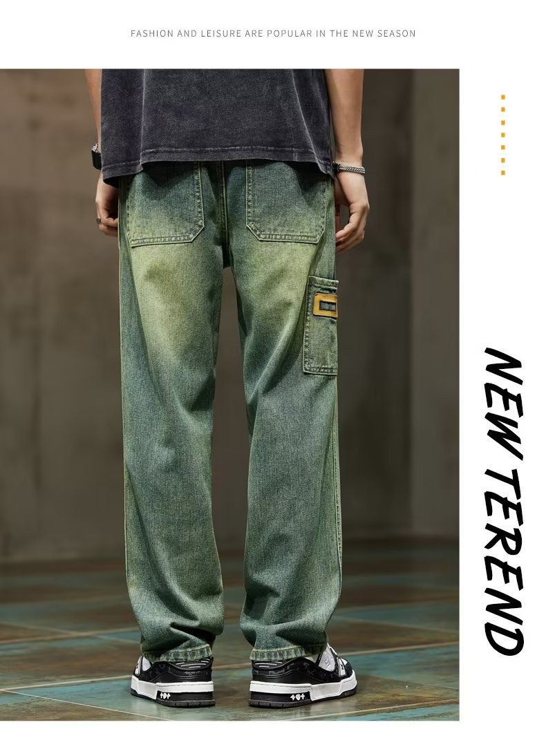 Vintage Denim Jeans for Men