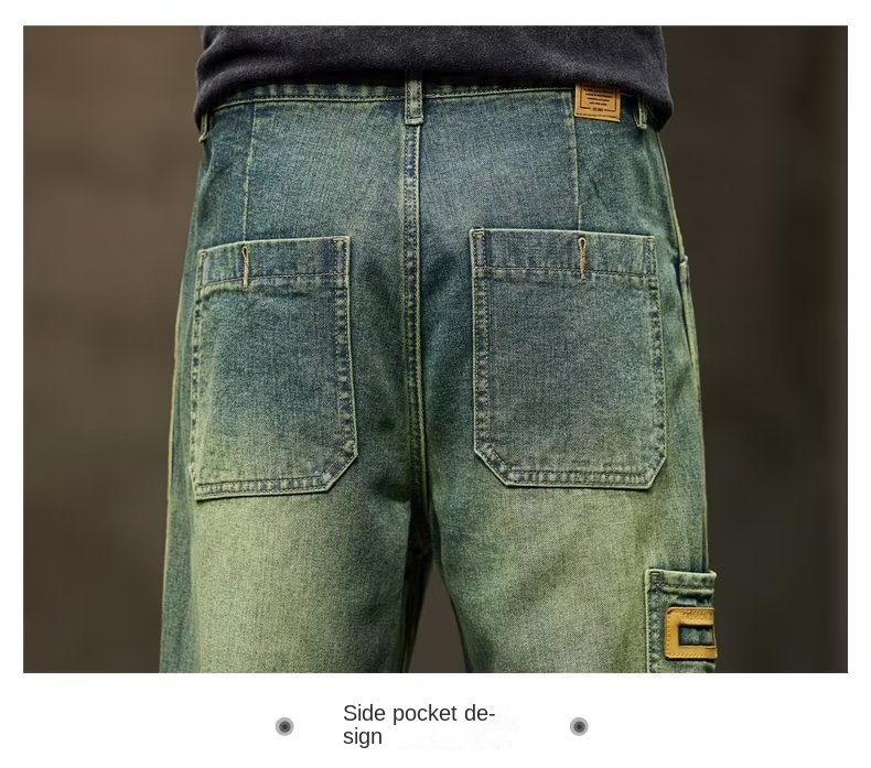 Vintage Denim Jeans for Men