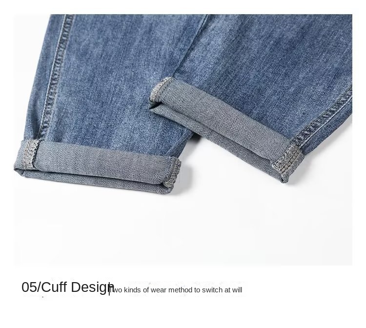 Men's Slim Straight Stretch Denim Shorts