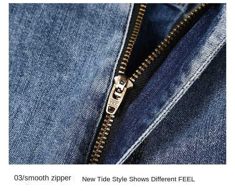 Men's Slim Straight Stretch Denim Shorts