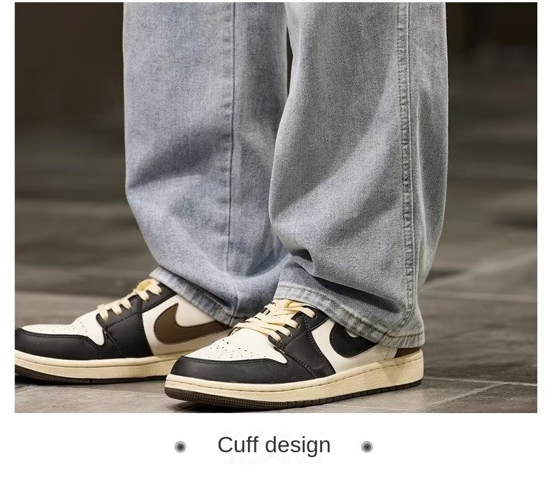 Autumn New Men's Trendy American Street Style Loose Straight-Leg Casual Broadleg Pants