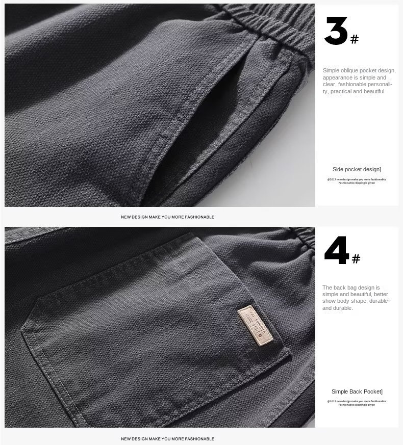 Stylish Men's Autumn Winter Trousers