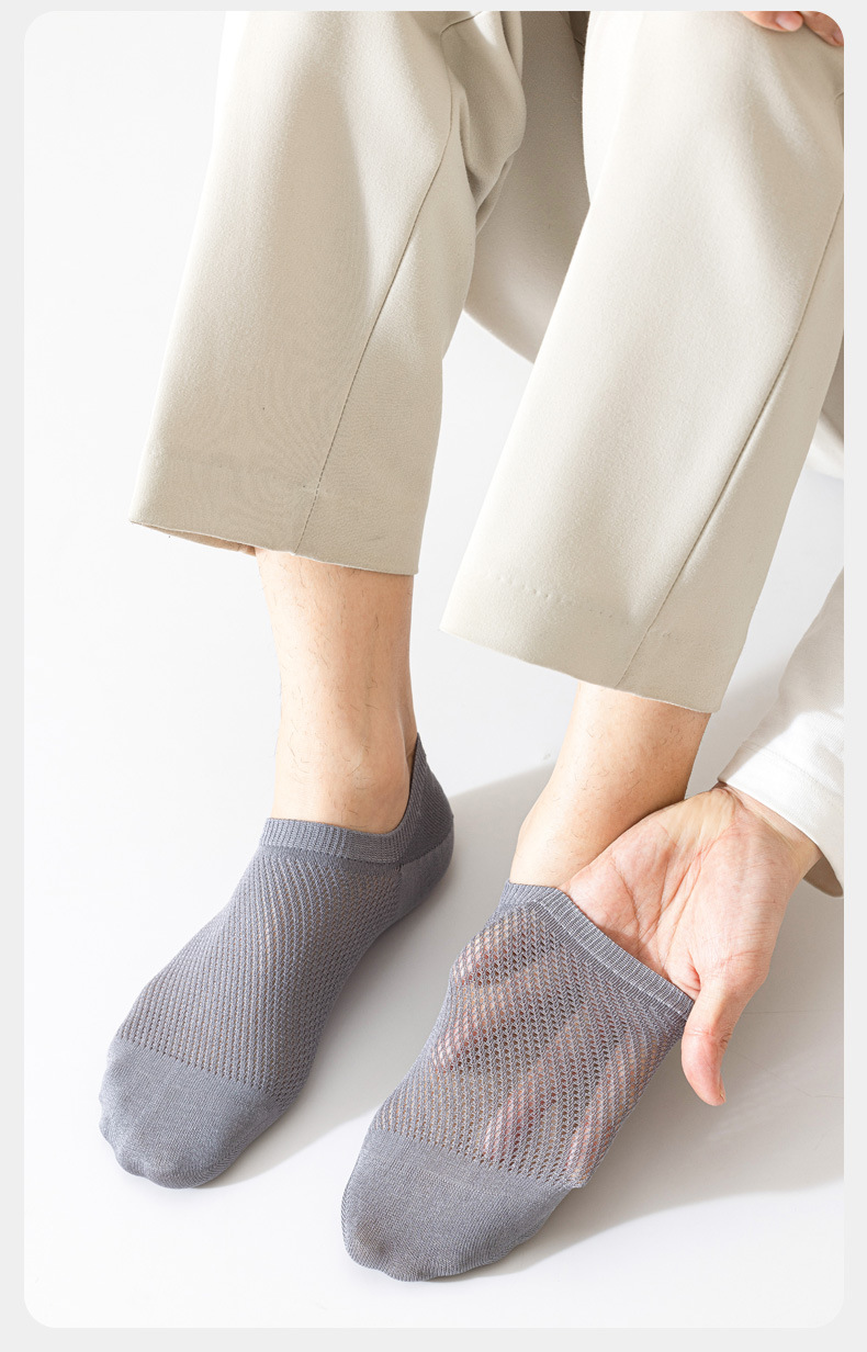 Pure Cotton Breathable Men's Socks