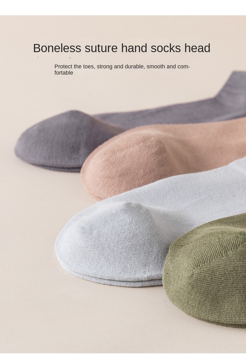 Summer Cotton Men's Low Cut Socks